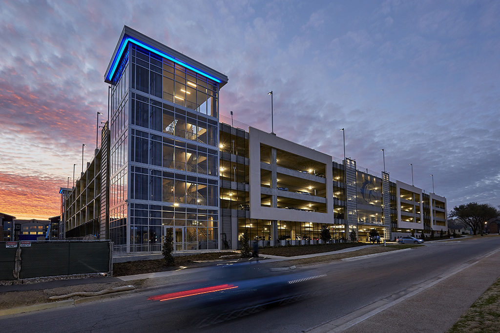 Ut Arlington Parking Garage West Campus Hensel Phelps